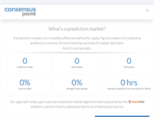 Tablet Screenshot of consensuspoint.com